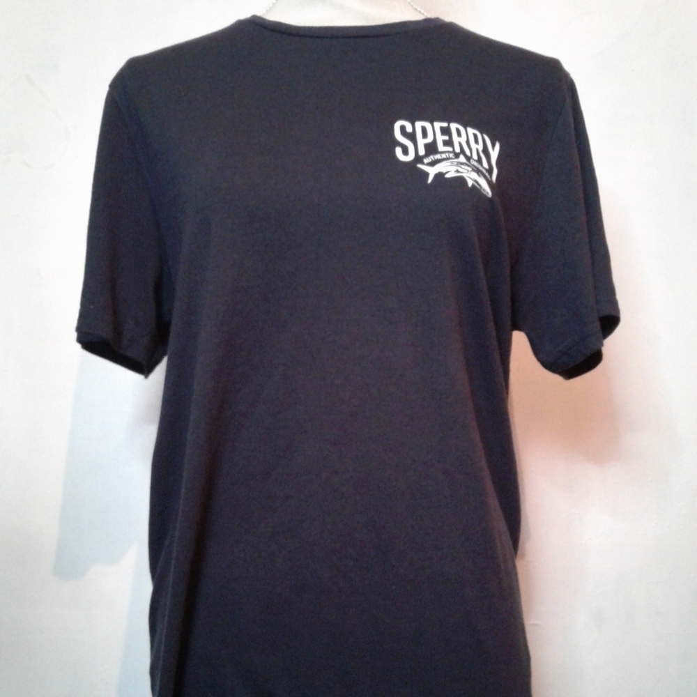 Sperry navy blue t shirt